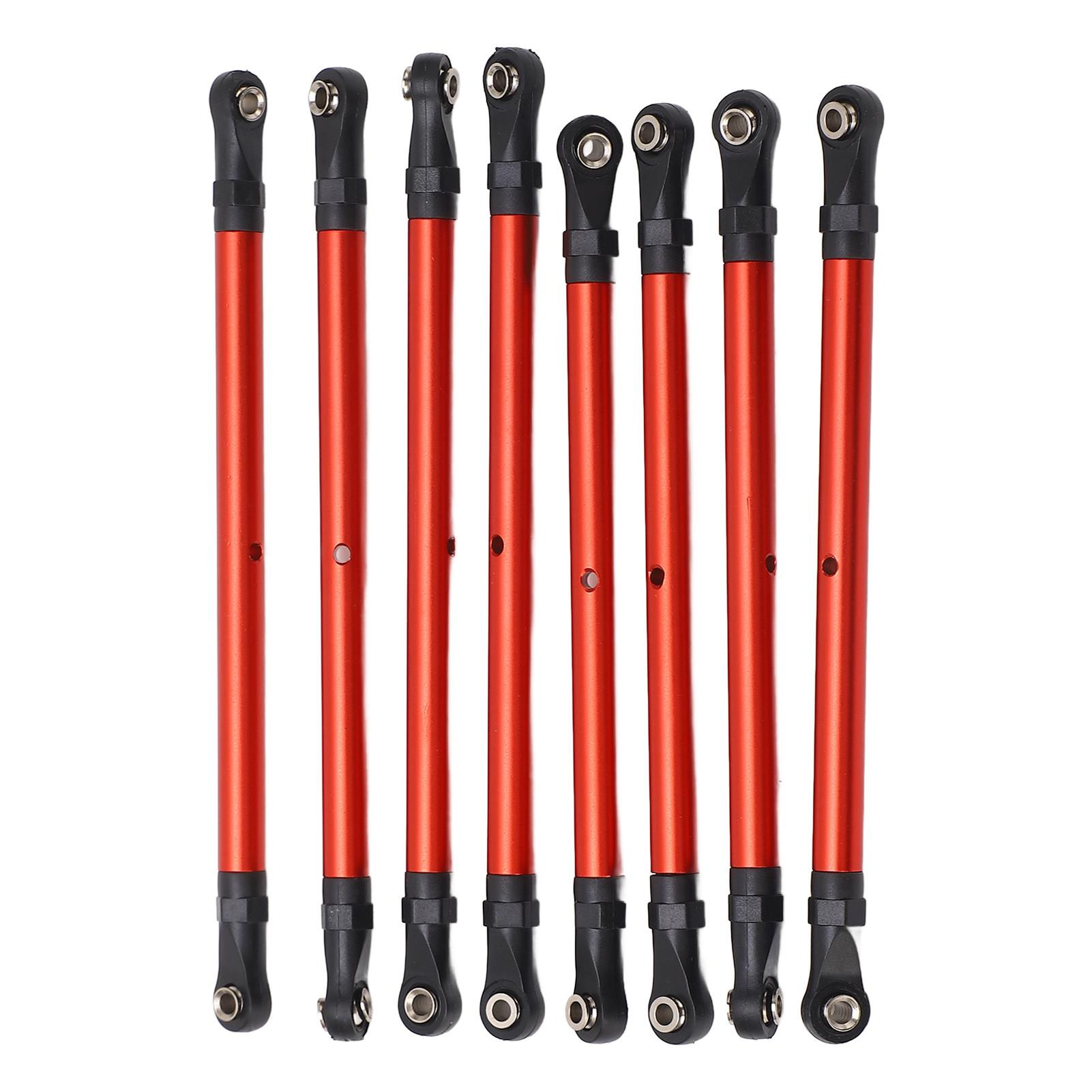 8pcs RC Link Rod Aluminum Alloy Linkage Rod End Kit Upgrade Parts for Scx10 313mm 110 Wheelbase
8pcs RC Link Rod Aluminum Alloy Linkage Rod End Kit Upgrade Parts for Scx10 313mm 110 Wheelbase