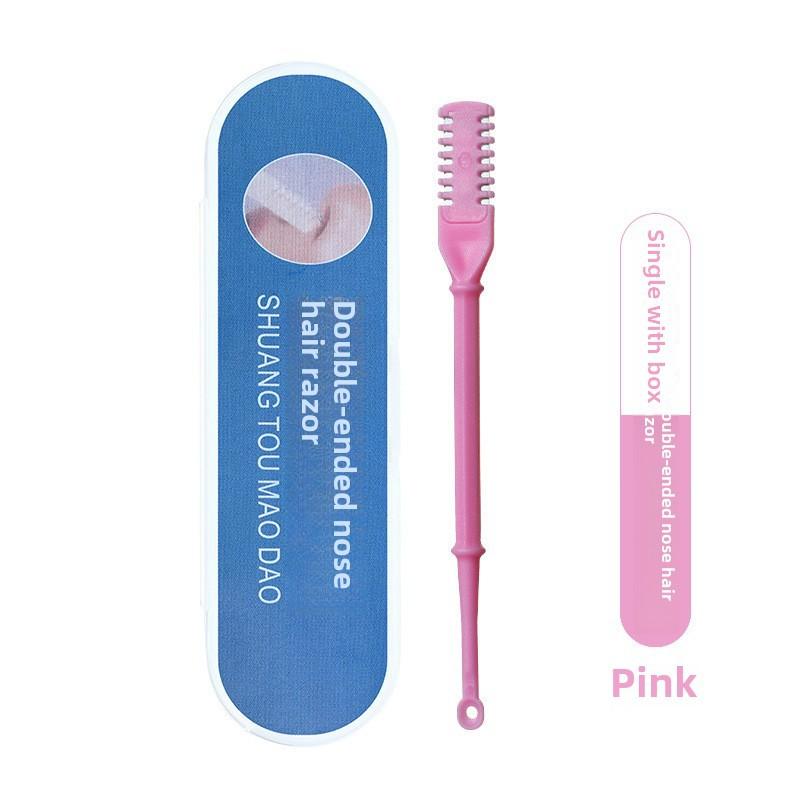 Double headed Manual Nose Hair Trimmer for Cleaning and Grooming 1 storage box рожевий
Double headed Manual Nose Hair Trimmer for Cleaning and Grooming 1 storage box рожевий