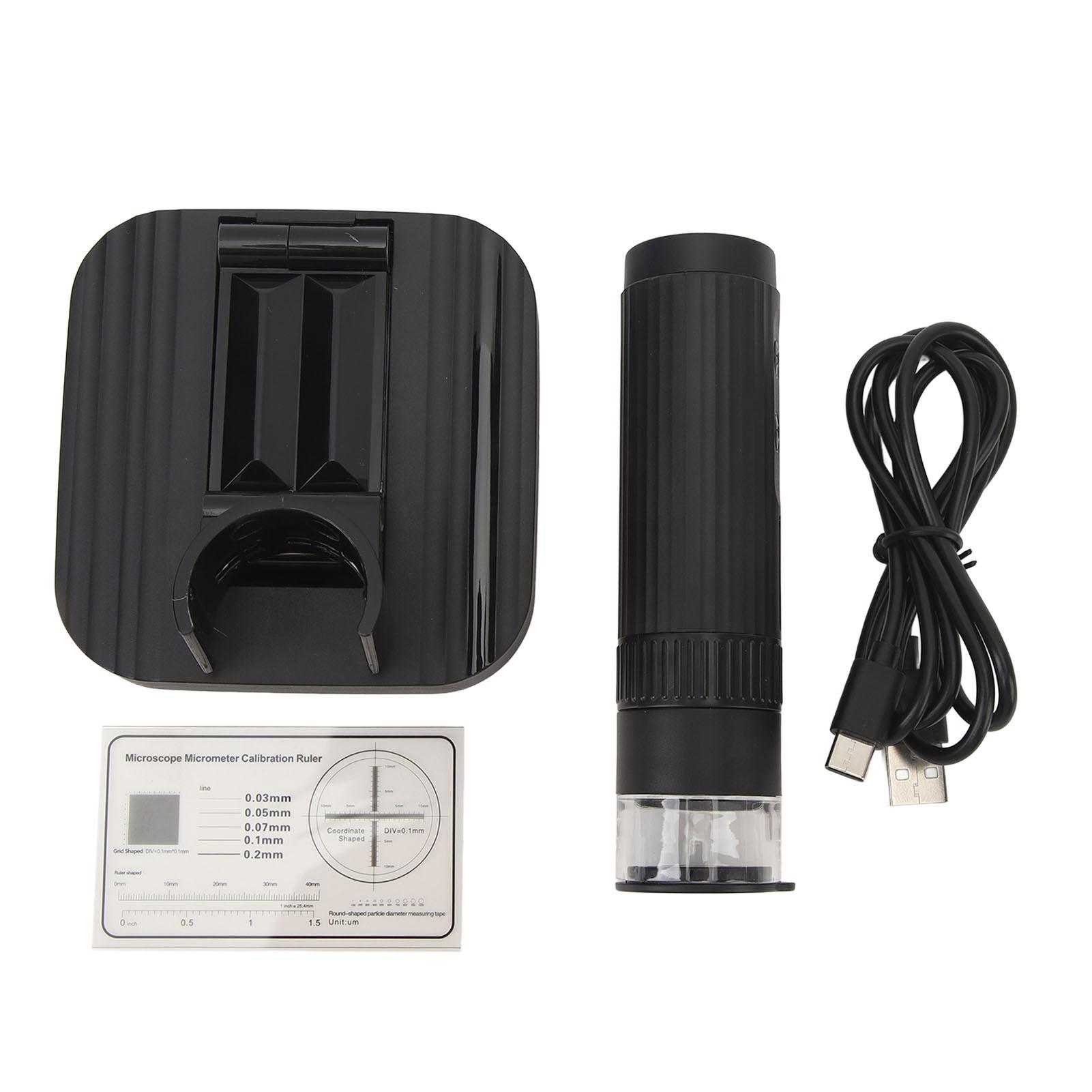 Цифровой микроскоп USB 50‑1000X с утяжеленной стойкой, 8 светодиодных заполняющих огней, 2 МП, 3 уровня яркости, USB
Цифровой микроскоп USB 50‑1000X с утяжеленной стойкой, 8 светодиодных заполняющих огней, 2 МП, 3 уровня яркости, USB