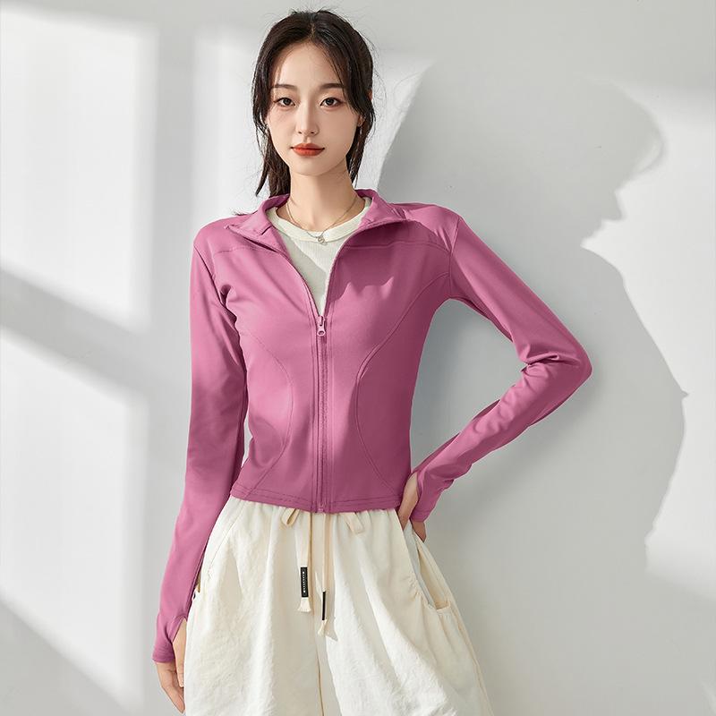 Женская быстросохнущая куртка для йоги на молнии - воротник-стойка с длинными рукавами для бега и фитнеса (Весна и осень 2025 г.) XXXL
Женская быстросохнущая куртка для йоги на молнии - воротник-стойка с длинными рукавами для бега и фитнеса (Весна и осень 2025 г.) XXXL