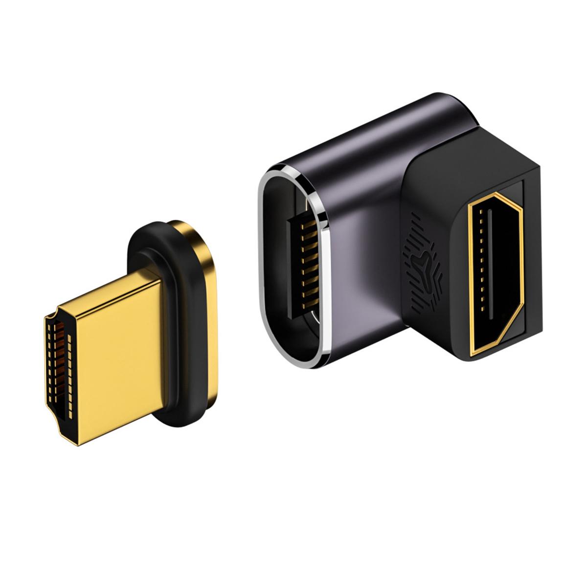 M8K-058K Angled 60Hz HDTV Converter Magnetic Absorption HDMI Adapter Supports 8K High Resolution As Shown A
M8K-058K Angled 60Hz HDTV Converter Magnetic Absorption HDMI Adapter Supports 8K High Resolution As Shown A