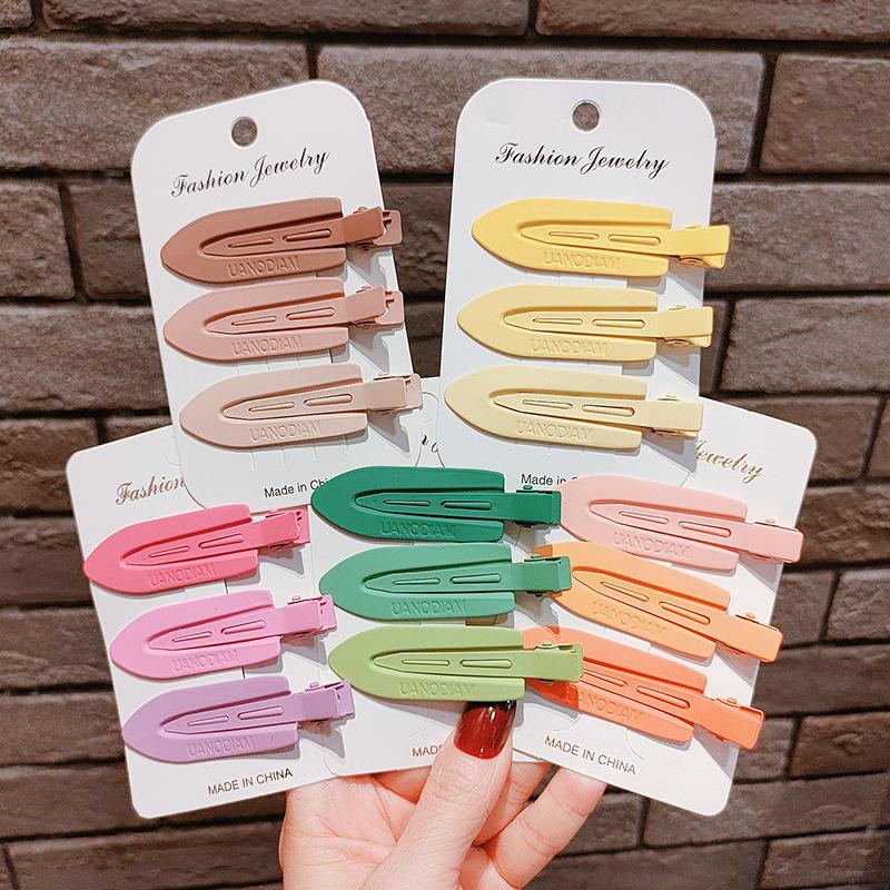 Bai Lu Colorful Seamless Duckbill Hair Clip for Women - Ideal for Forehead, Bangs, and Makeup
Bai Lu Colorful Seamless Duckbill Hair Clip for Women - Ideal for Forehead, Bangs, and Makeup