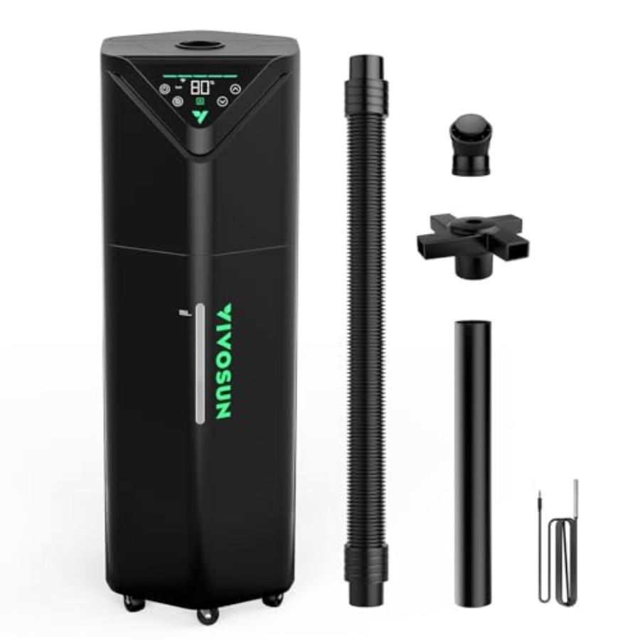 AeroStream H19 Intelligent Environmental 19L Humidifier with Temp Humidity Probe Top Control Panel Smart Remote Control for Gro чорний
AeroStream H19 Intelligent Environmental 19L Humidifier with Temp Humidity Probe Top Control Panel Smart Remote Control for Gro чорний