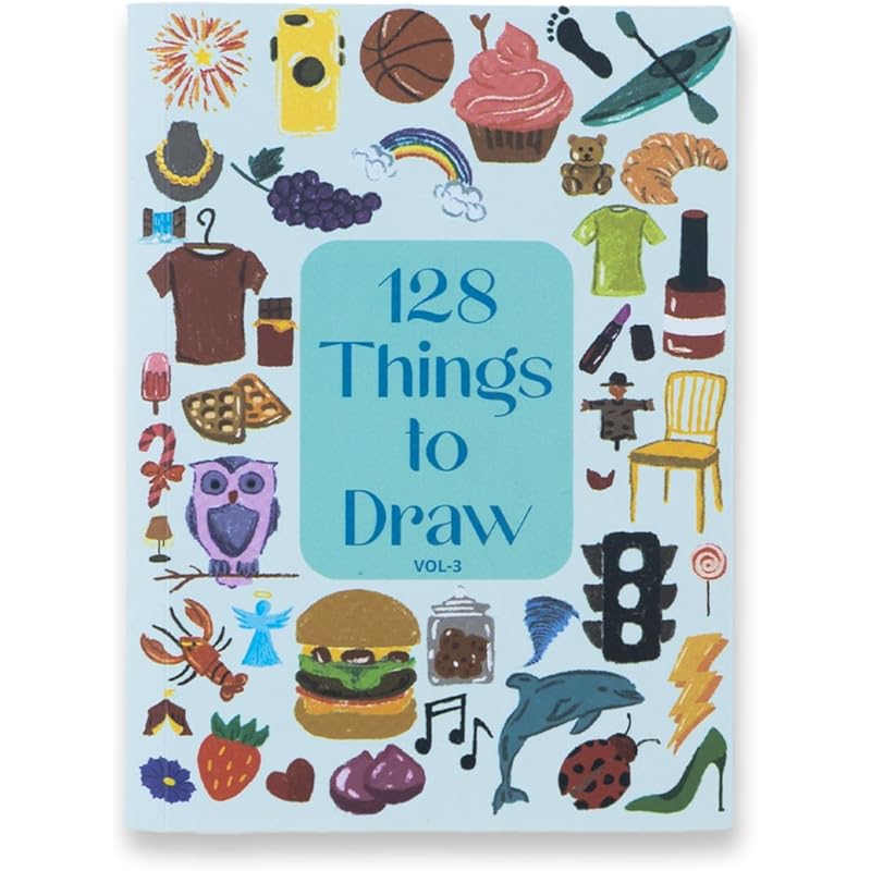 Factor Notes Drawing Book: 128 Things To Draw | Suitable For All Ages | A6 Size | 128 Prompts (Volume Iii)
Factor Notes Drawing Book: 128 Things To Draw | Suitable For All Ages | A6 Size | 128 Prompts (Volume Iii)