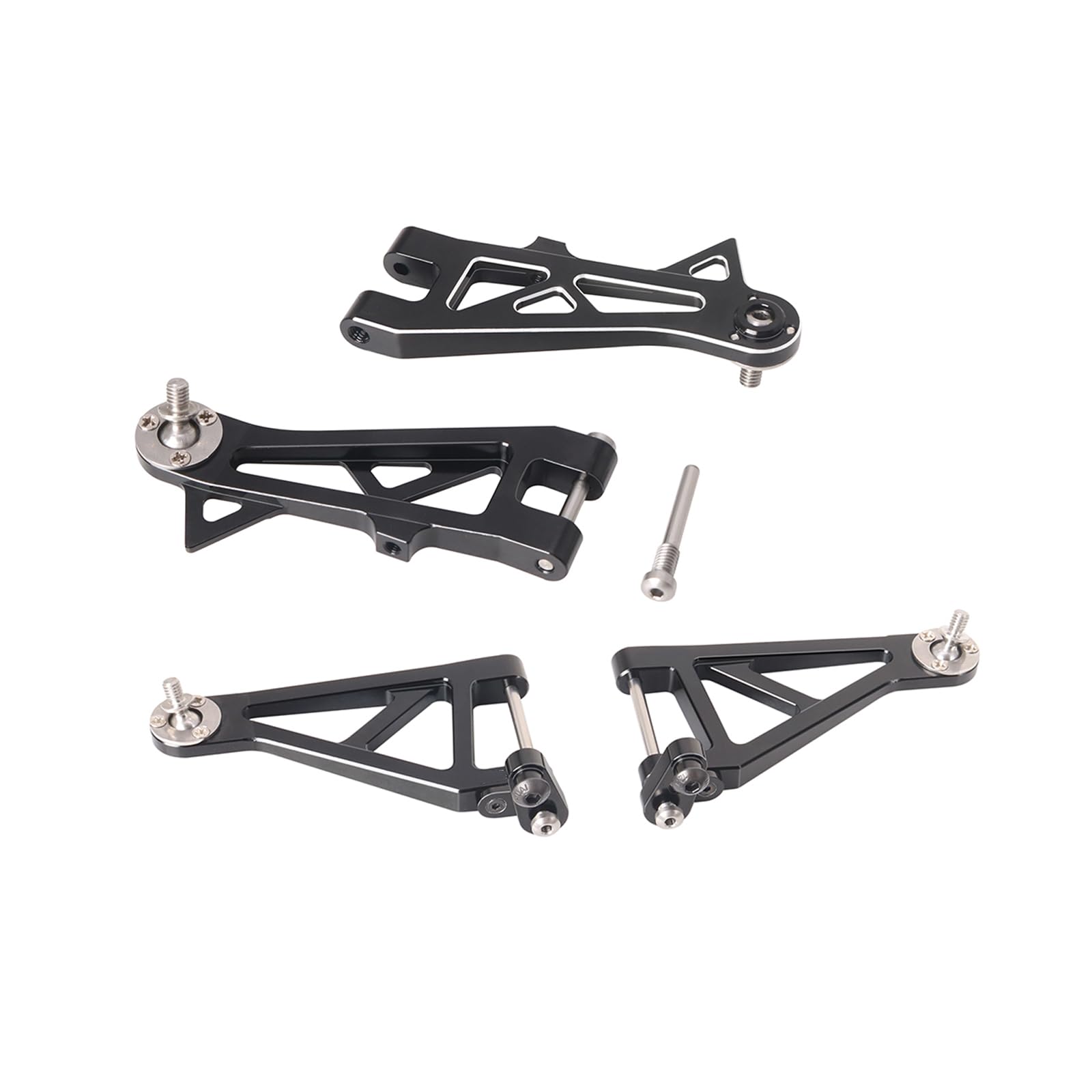 JOYSOG RC Swing Arm Kit for Tamiya 1/10 Hot Shot II 2024 4WD Aluminum Front Upper/Lower Suspension Arms (RC Car Front Swing Arm)
JOYSOG RC Swing Arm Kit for Tamiya 1/10 Hot Shot II 2024 4WD Aluminum Front Upper/Lower Suspension Arms (RC Car Front Swing Arm)