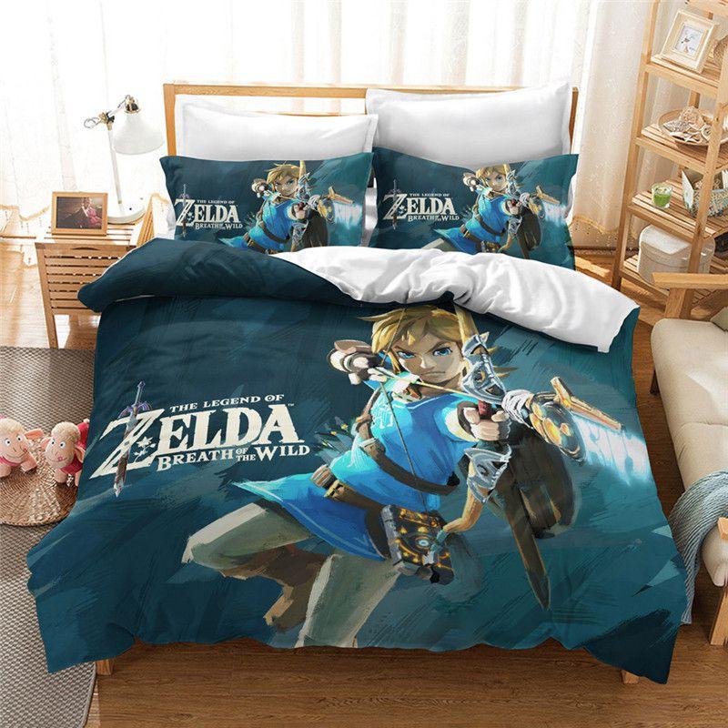 The Legend Of Zelda Bedding Set Cartoon 23pcs Duvet Cover Pillowcase King Queen EU-Single(2pcs):135×200cm синий
The Legend Of Zelda Bedding Set Cartoon 23pcs Duvet Cover Pillowcase King Queen EU-Single(2pcs):135×200cm синий