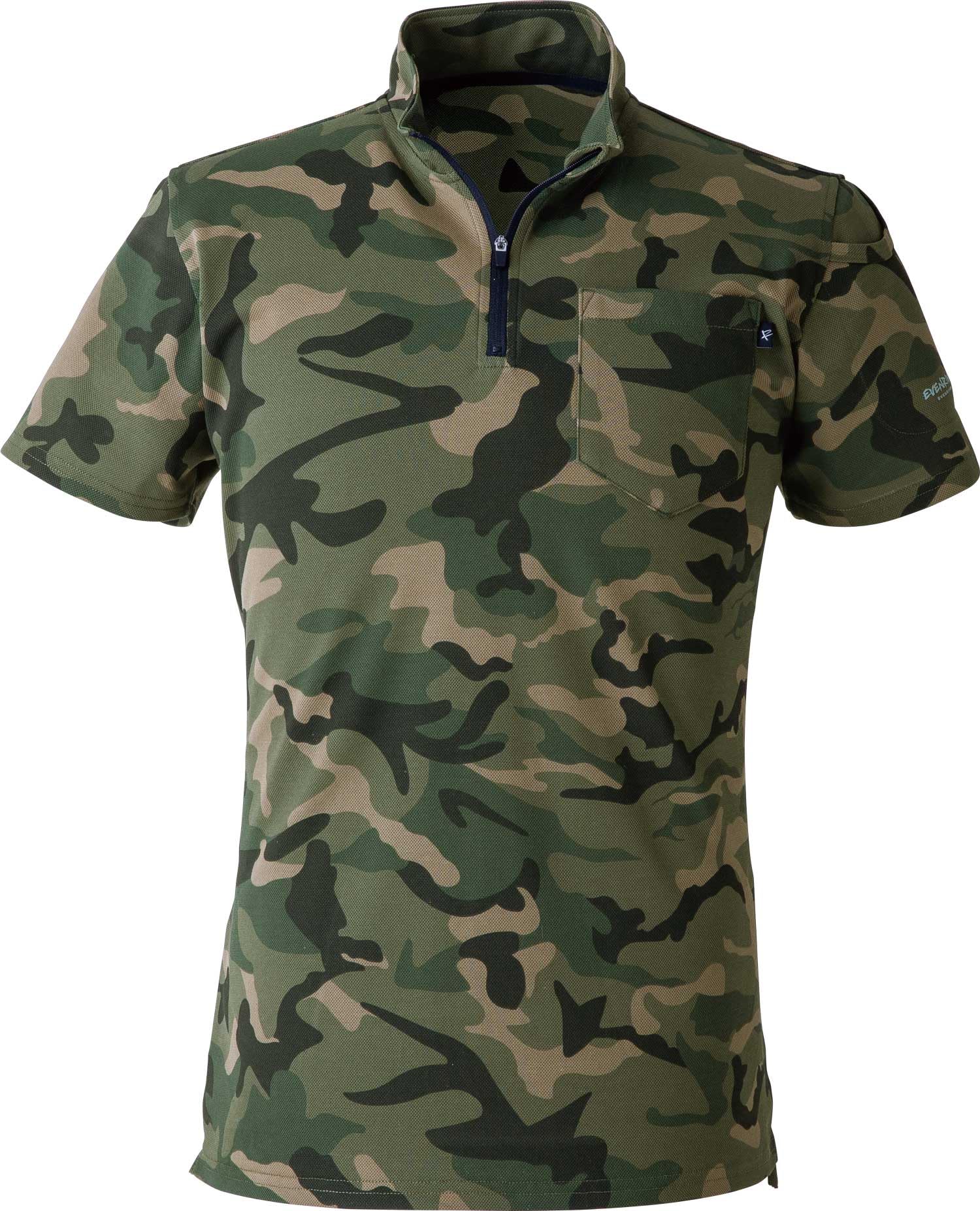 EVEN RIVER Heavyweight Zip Neck T-Shirt, Camo Green, Spring/Summer, NRS216, Size 15 M
EVEN RIVER Heavyweight Zip Neck T-Shirt, Camo Green, Spring/Summer, NRS216, Size 15 M