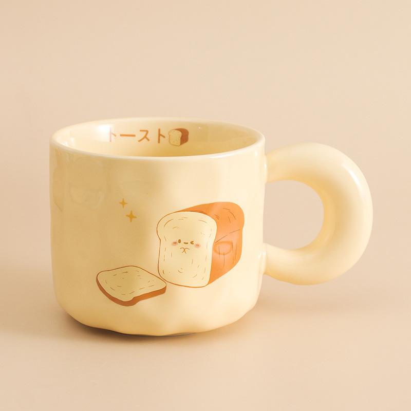 Fufu Cute Ceramic Cup Girls High Looking Mug with Lid Spoon Dormitory Couple Office Coffee Cup 401-500ml
Fufu Cute Ceramic Cup Girls High Looking Mug with Lid Spoon Dormitory Couple Office Coffee Cup 401-500ml