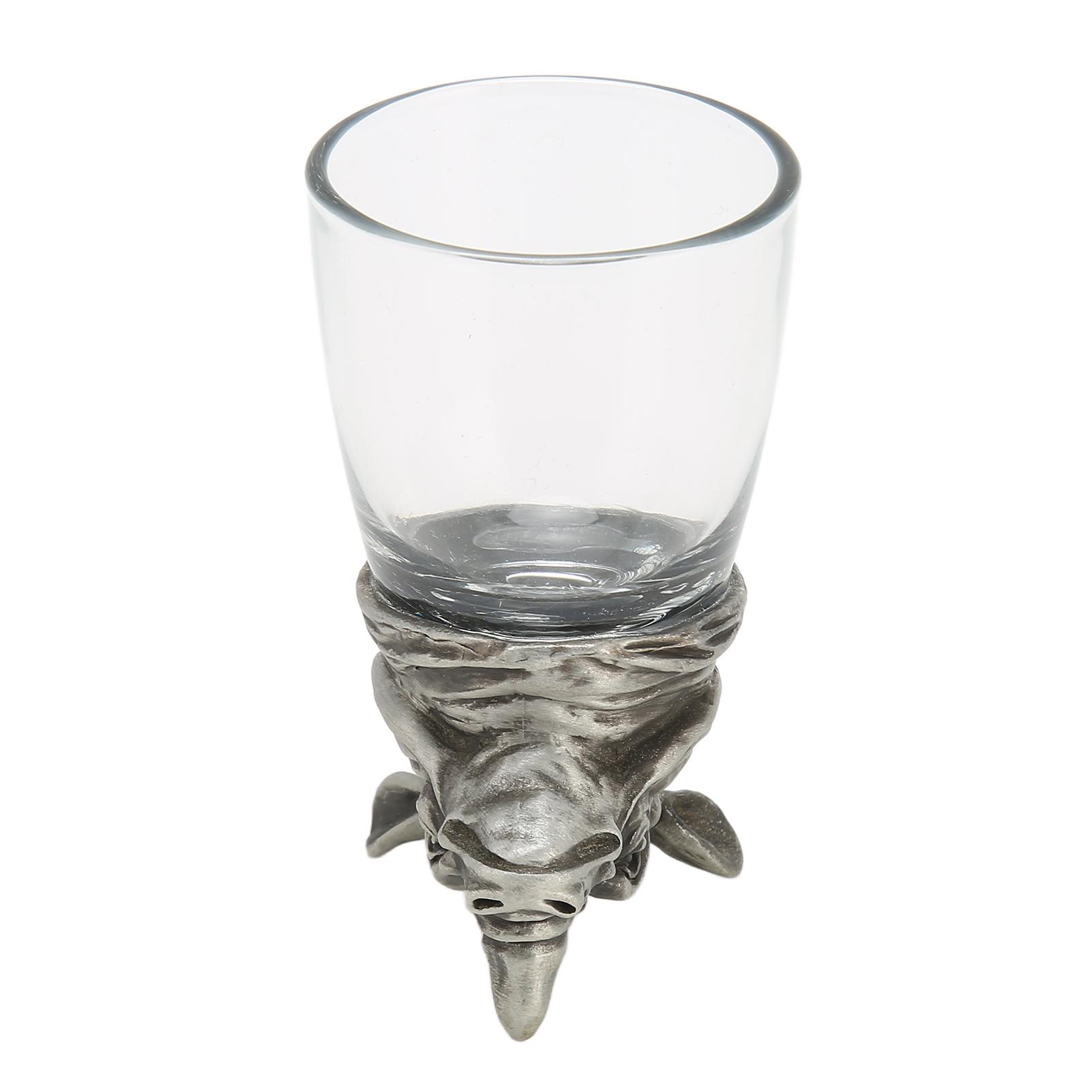 Whiskey Glass Unique Animal Head Design Funny Novelty Glass Cup for Bars Taverns Party Games Rhinoceros
Whiskey Glass Unique Animal Head Design Funny Novelty Glass Cup for Bars Taverns Party Games Rhinoceros