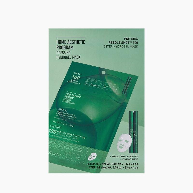 Pro Cica Riddle Shot 100 2-Step Hydrogel Mask (4-Pack)
Pro Cica Riddle Shot 100 2-Step Hydrogel Mask (4-Pack)