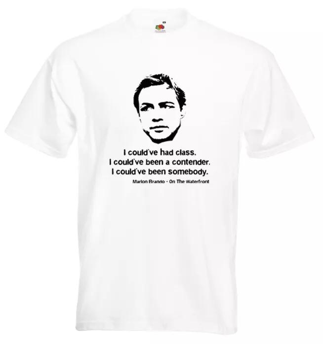 Marlon Brando T Shirt I Coulda Been A Contender On The Waterfront S
Marlon Brando T Shirt I Coulda Been A Contender On The Waterfront S