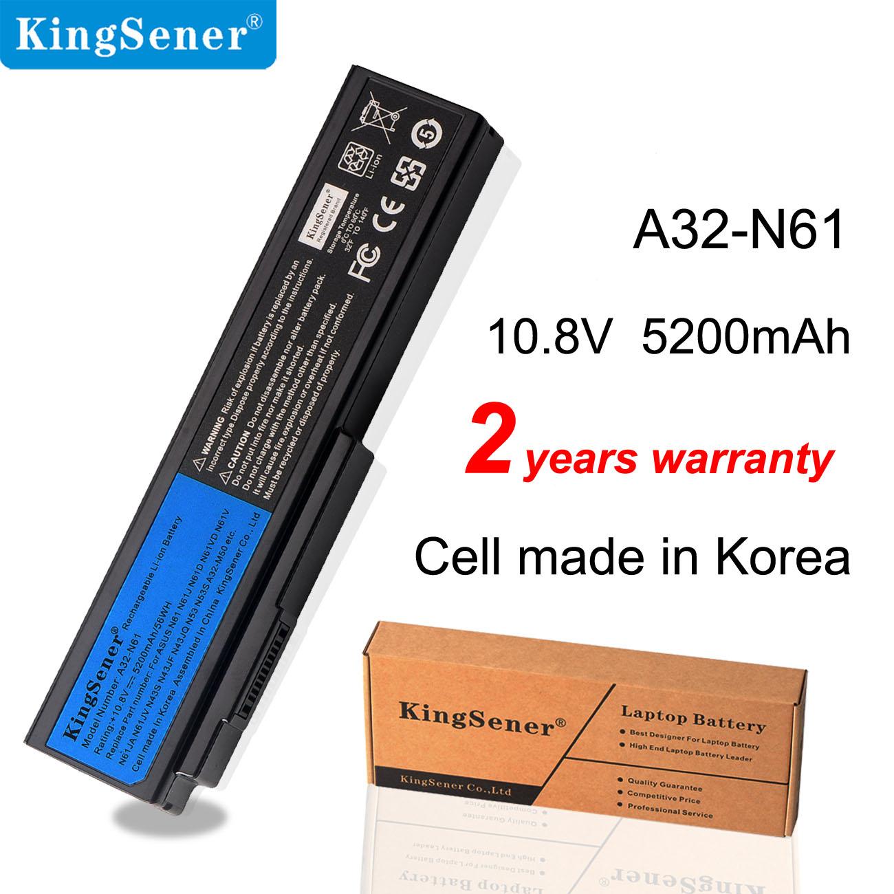 Аккумулятор KingSener A32-N61 для ASUS N61 N61J N61D N61V N61VG N61JA N61JV M50s N43S N43JF N43JQ N53 N53S N53SV A32-M50 
Аккумулятор KingSener A32-N61 для ASUS N61 N61J N61D N61V N61VG N61JA N61JV M50s N43S N43JF N43JQ N53 N53S N53SV A32-M50