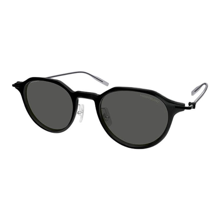 Montblanc Round Sunglasses With Thin Mirrored Legs Unisex sunglasses Black MB0355S 49,Black
Montblanc Round Sunglasses With Thin Mirrored Legs Unisex sunglasses Black MB0355S 49,Black