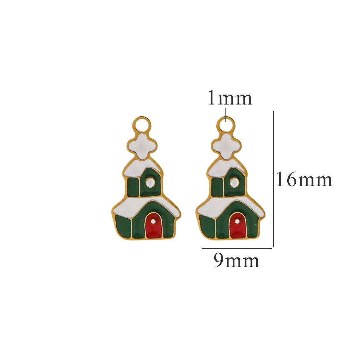 Yori 5PCS Popular Stainless Steel 18K Gold-Plated Christmas Pendant Gift Deer Head DIY Jewelry Pendant Waterproof Wholesale
Yori 5PCS Popular Stainless Steel 18K Gold-Plated Christmas Pendant Gift Deer Head DIY Jewelry Pendant Waterproof Wholesale