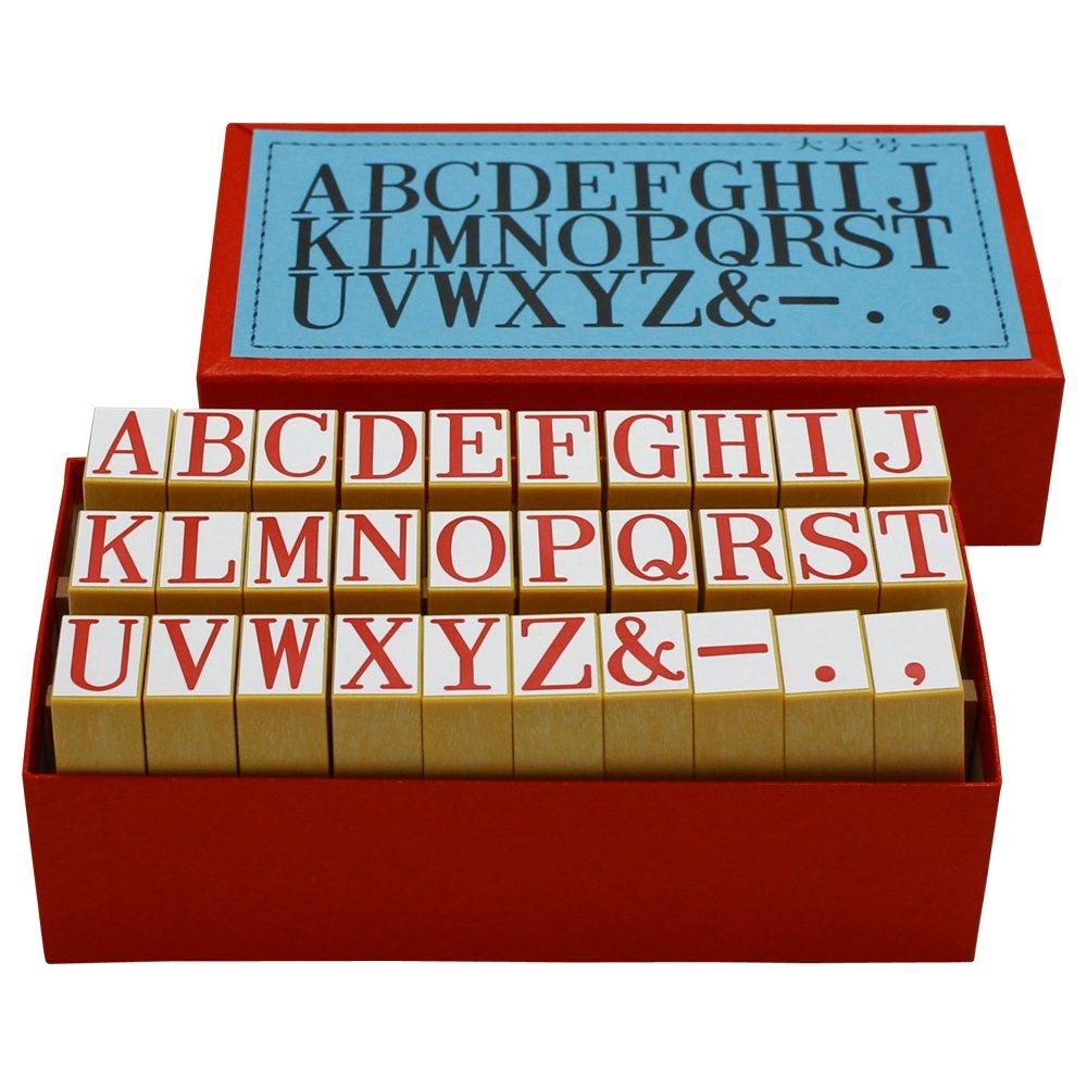 Shachihata TEA-04 Rubber Stamp with Handle, Alphabet Set, Large No. Stamp, 0.7 x 0.5 inches (19 x 12.5 mm)
Shachihata TEA-04 Rubber Stamp with Handle, Alphabet Set, Large No. Stamp, 0.7 x 0.5 inches (19 x 12.5 mm)