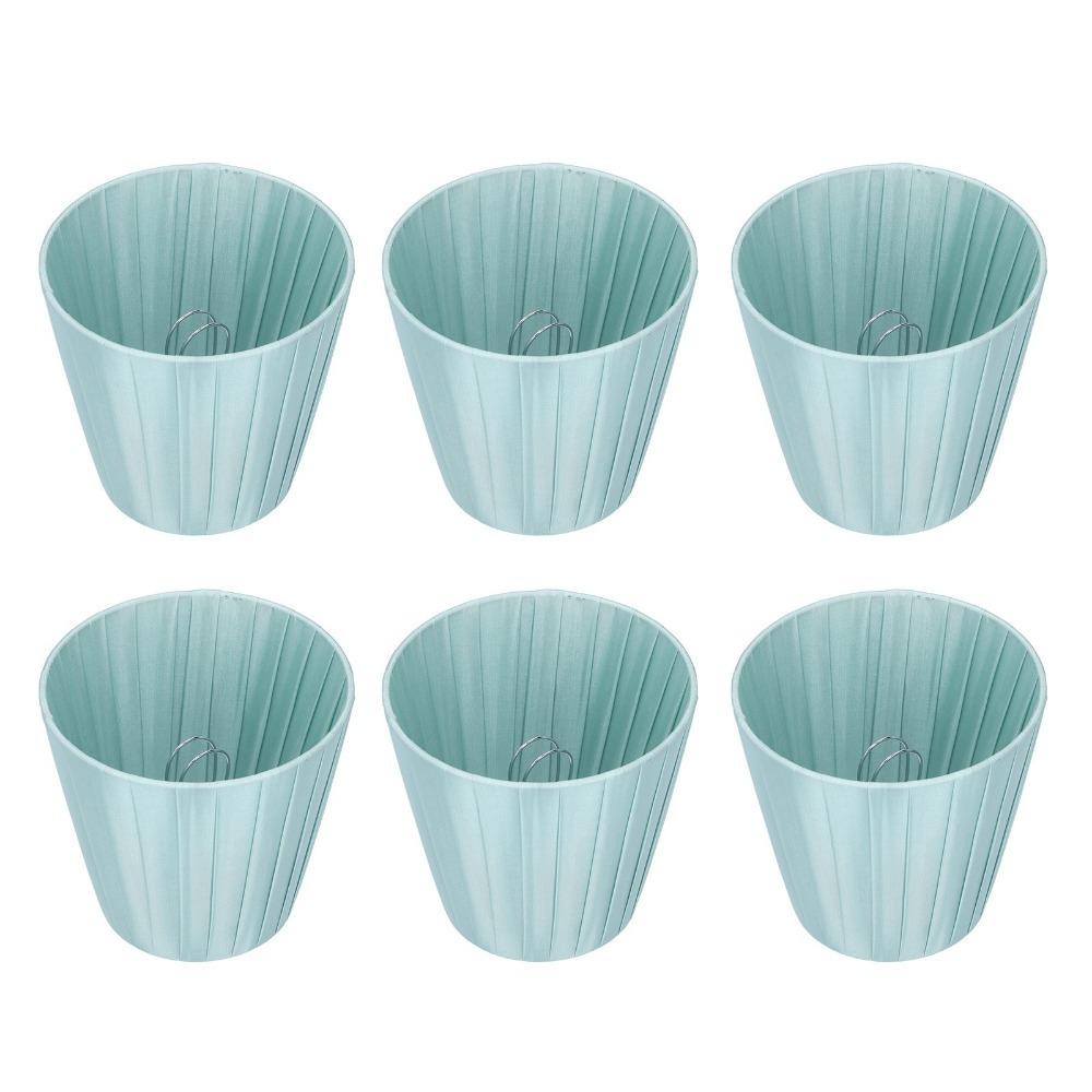6PCS Fabric Cloth Lampshade Lightweight Chandelier Lampshade Modern Clip On Lamp Shade Table Lamp зелений
6PCS Fabric Cloth Lampshade Lightweight Chandelier Lampshade Modern Clip On Lamp Shade Table Lamp зелений