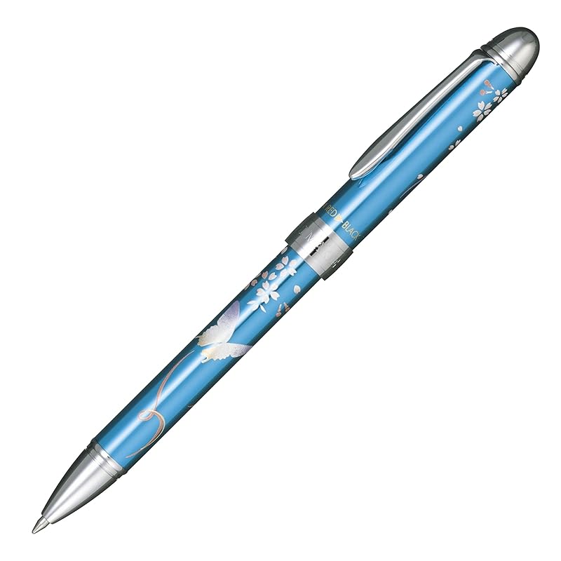 sailor fountain pen multifunction pen 2 colors + sharp Graceful Makie butterfly metal blue 16-0333-244
sailor fountain pen multifunction pen 2 colors + sharp Graceful Makie butterfly metal blue 16-0333-244
