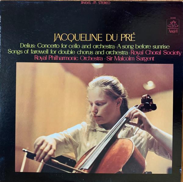 LP Record JACQUELINE DU PR DELIUS ROYAL CH Concerto For Cello And Orchestra 36285 ANGEL US Classical Used
LP Record JACQUELINE DU PR DELIUS ROYAL CH Concerto For Cello And Orchestra 36285 ANGEL US Classical Used