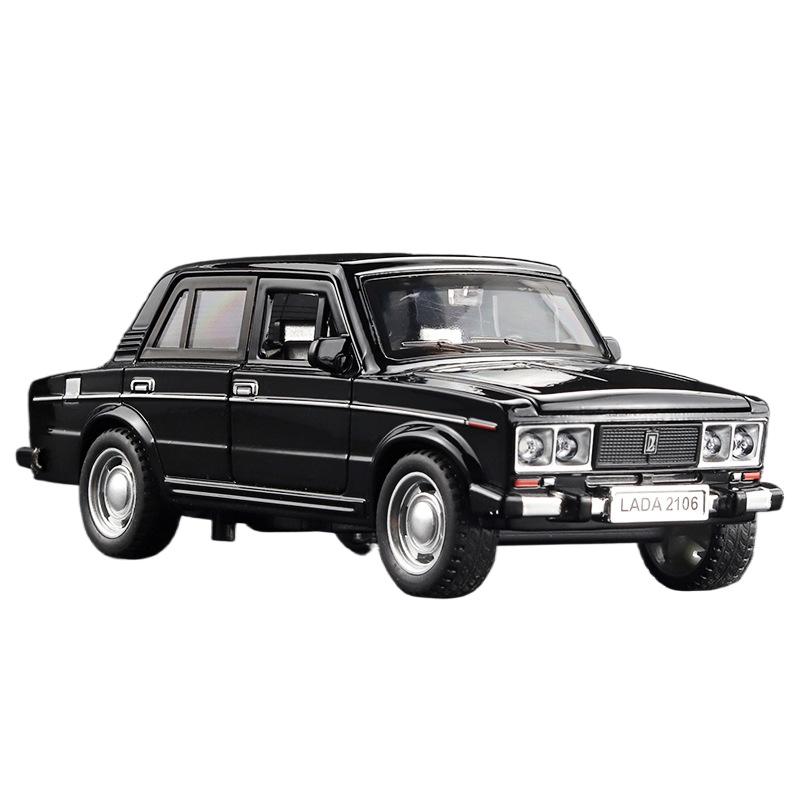 1/32 LADA 2106 Лита під тиском модель автомобіля Металевий автомобіль із дверцятами, що відкриваються, функцією відведення, музичне світло, дитячі подарункові іграшки синій
1/32 LADA 2106 Лита під тиском модель автомобіля Металевий автомобіль із дверцятами, що відкриваються, функцією відведення, музичне світло, дитячі подарункові іграшки синій