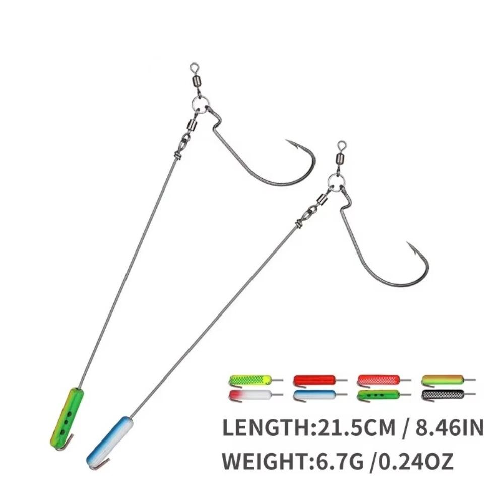 Fishing Fishing Hooks Swivels Punch Shot Rig Hook Kit New Metal Jig Crank Hook Sea Goods 5pcs color random
Fishing Fishing Hooks Swivels Punch Shot Rig Hook Kit New Metal Jig Crank Hook Sea Goods 5pcs color random
