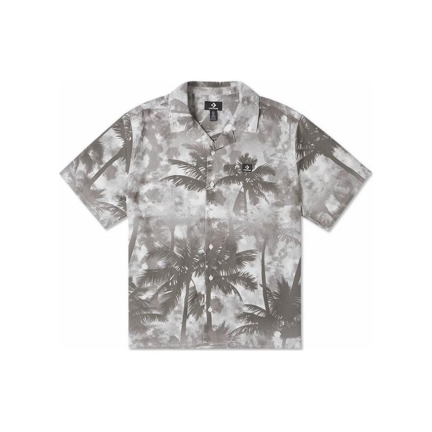 Converse Botanical Print Casual Button-Down Short Sleeve Shirt Men Tops Grey 10026435-A01
Converse Botanical Print Casual Button-Down Short Sleeve Shirt Men Tops Grey 10026435-A01