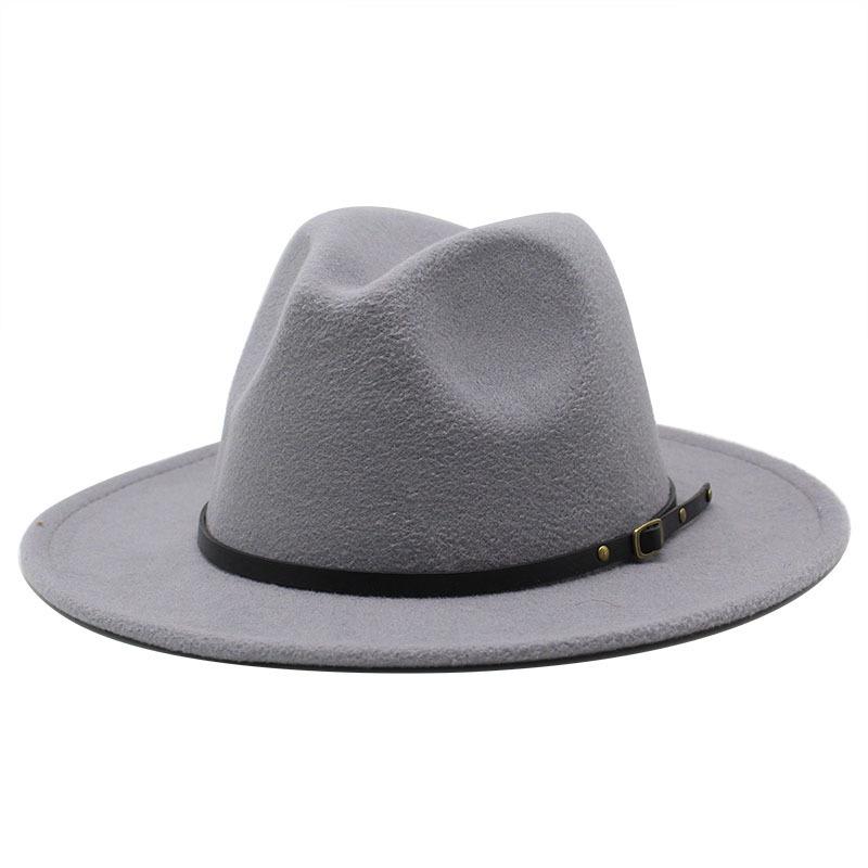 Jazz Hat Season British Retro Top Hat Women S Trendy Women S Woolen Hat M(56-58cm) світло-сірого кольору
Jazz Hat Season British Retro Top Hat Women S Trendy Women S Woolen Hat M(56-58cm) світло-сірого кольору