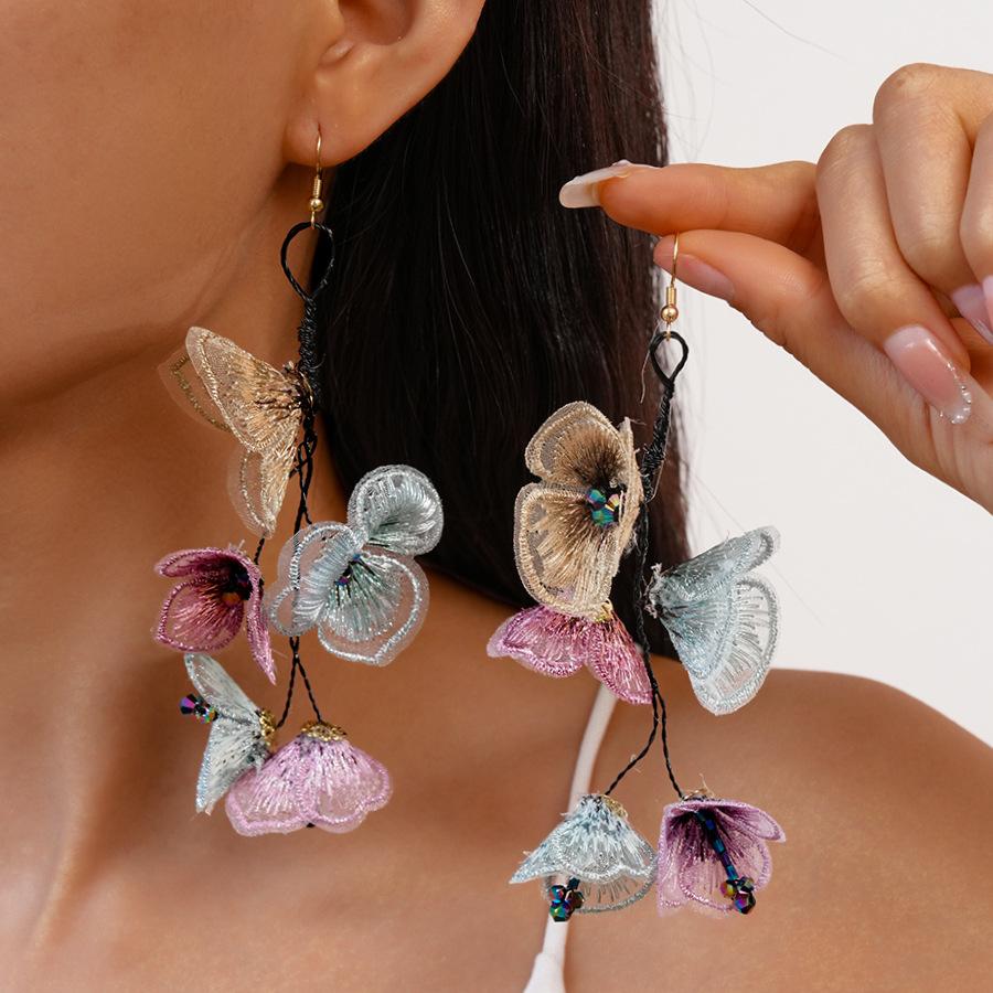 Модные серьги-подвески для женщин разноцветный
Модные серьги-подвески для женщин разноцветный