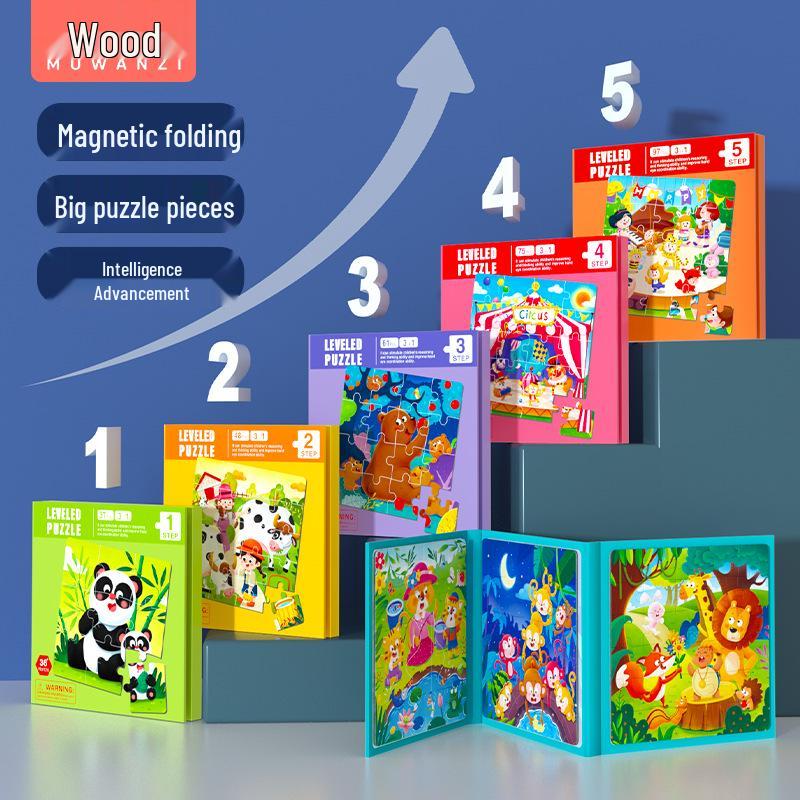 Wooden Marbles Magnetic Puzzle: Educational Animal and Transportation Set for Children
Wooden Marbles Magnetic Puzzle: Educational Animal and Transportation Set for Children