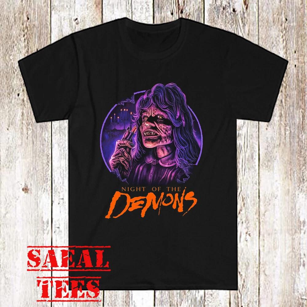 Night of The Demons 1988 Horror Movie Men s Black Size S-5XL S
Night of The Demons 1988 Horror Movie Men s Black Size S-5XL S
