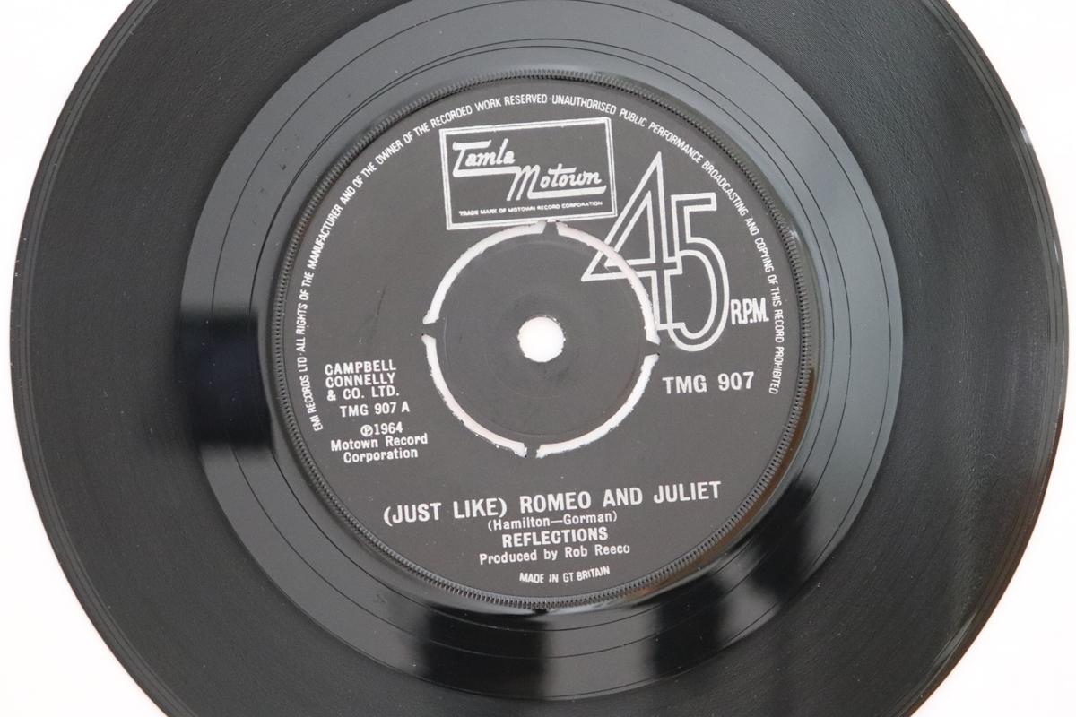 7inch Record REFLECTIONS (2) - (Just Like) Romeo & Juliet TMG907 Tamla Motown 1974 UK Soul/Funk Used
7inch Record REFLECTIONS (2) - (Just Like) Romeo & Juliet TMG907 Tamla Motown 1974 UK Soul/Funk Used