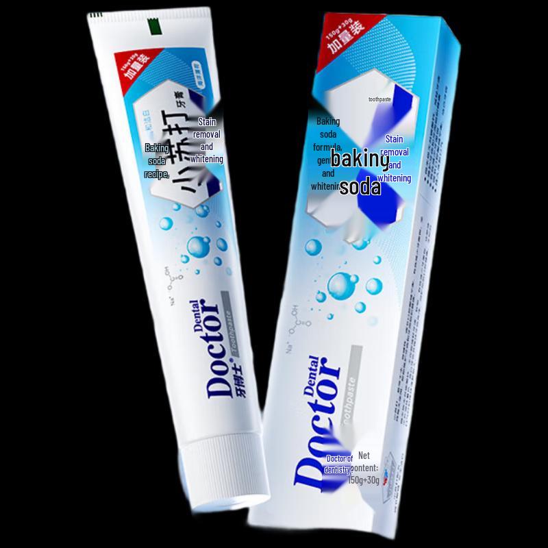 Dr. Dental Baking Soda Whitening Toothpaste
Dr. Dental Baking Soda Whitening Toothpaste