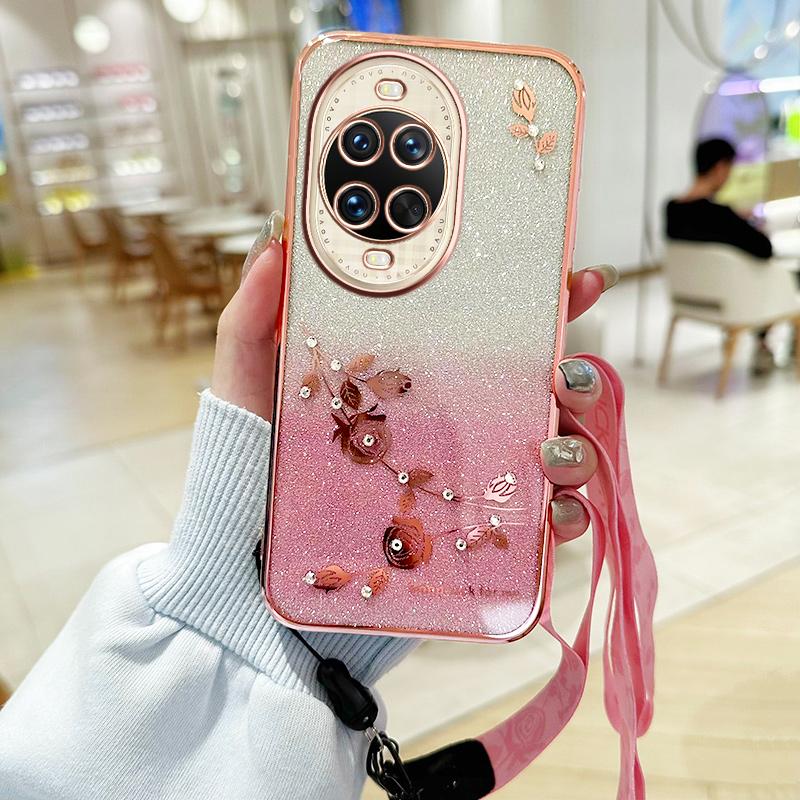 KADEM For Huawei nova 14 Ultra 5G Case Flower Pattern TPU Gradient Phone Cover with Lanyards Blue
KADEM For Huawei nova 14 Ultra 5G Case Flower Pattern TPU Gradient Phone Cover with Lanyards Blue