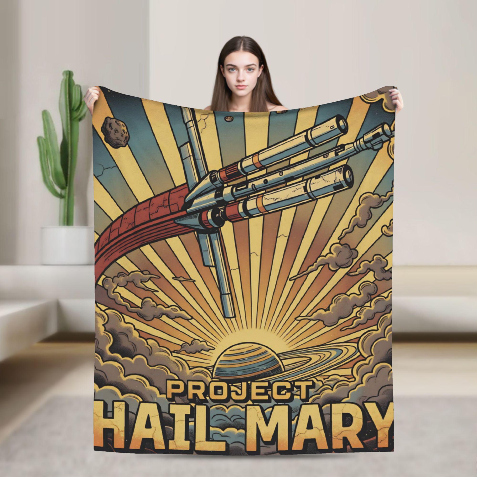 Project Hail Mary Poster Warm Cozy Blanket For Sofa Home Fashion Bedding Throws Autumn Plane Travel Flannel Bedspread 80x120cm
Project Hail Mary Poster Warm Cozy Blanket For Sofa Home Fashion Bedding Throws Autumn Plane Travel Flannel Bedspread 80x120cm