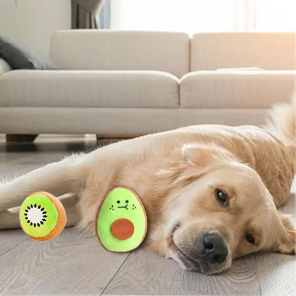 Sounding Pet Plush Avocado Toy Bite resistant Dog Teeth Grinding Toy Dog Chew Toy Cleaning Teeth Style A
Sounding Pet Plush Avocado Toy Bite resistant Dog Teeth Grinding Toy Dog Chew Toy Cleaning Teeth Style A