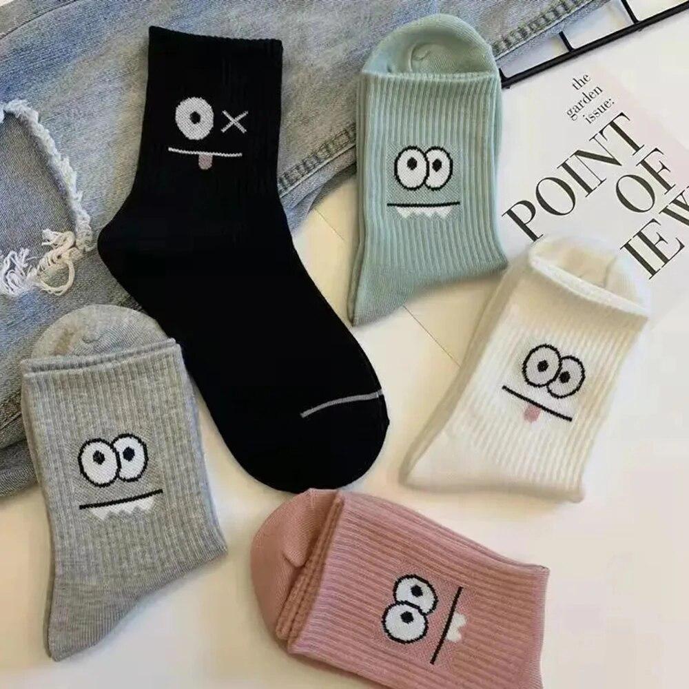 5 Pairs Women s Cute Expression Printed Ankle Socks Comfort Interesting Spring Autumn Medium Tube Sock Kawaii Girls Short Socks Single code
5 Pairs Women s Cute Expression Printed Ankle Socks Comfort Interesting Spring Autumn Medium Tube Sock Kawaii Girls Short Socks Single code