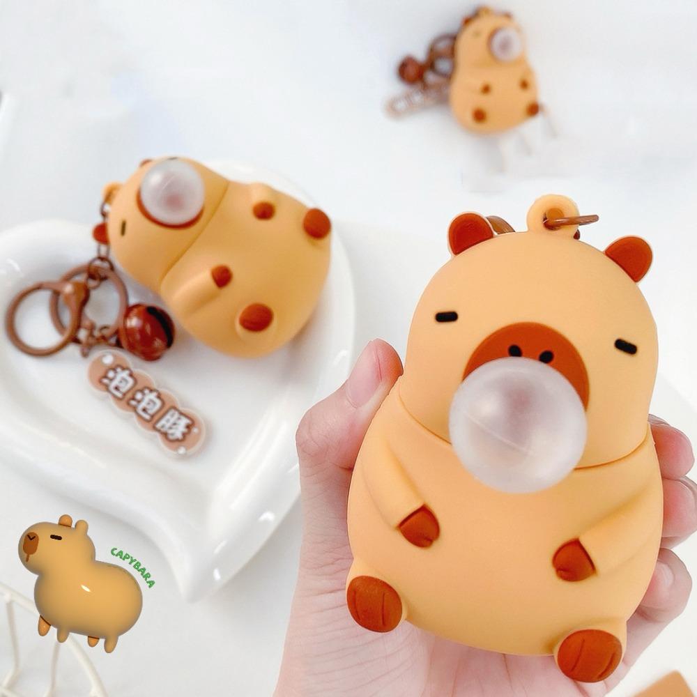 Capybara Bubble Capybara Pendant Keyring Capybara Spitting Toys Squeeze Capybara Keychain Car Key A
Capybara Bubble Capybara Pendant Keyring Capybara Spitting Toys Squeeze Capybara Keychain Car Key A