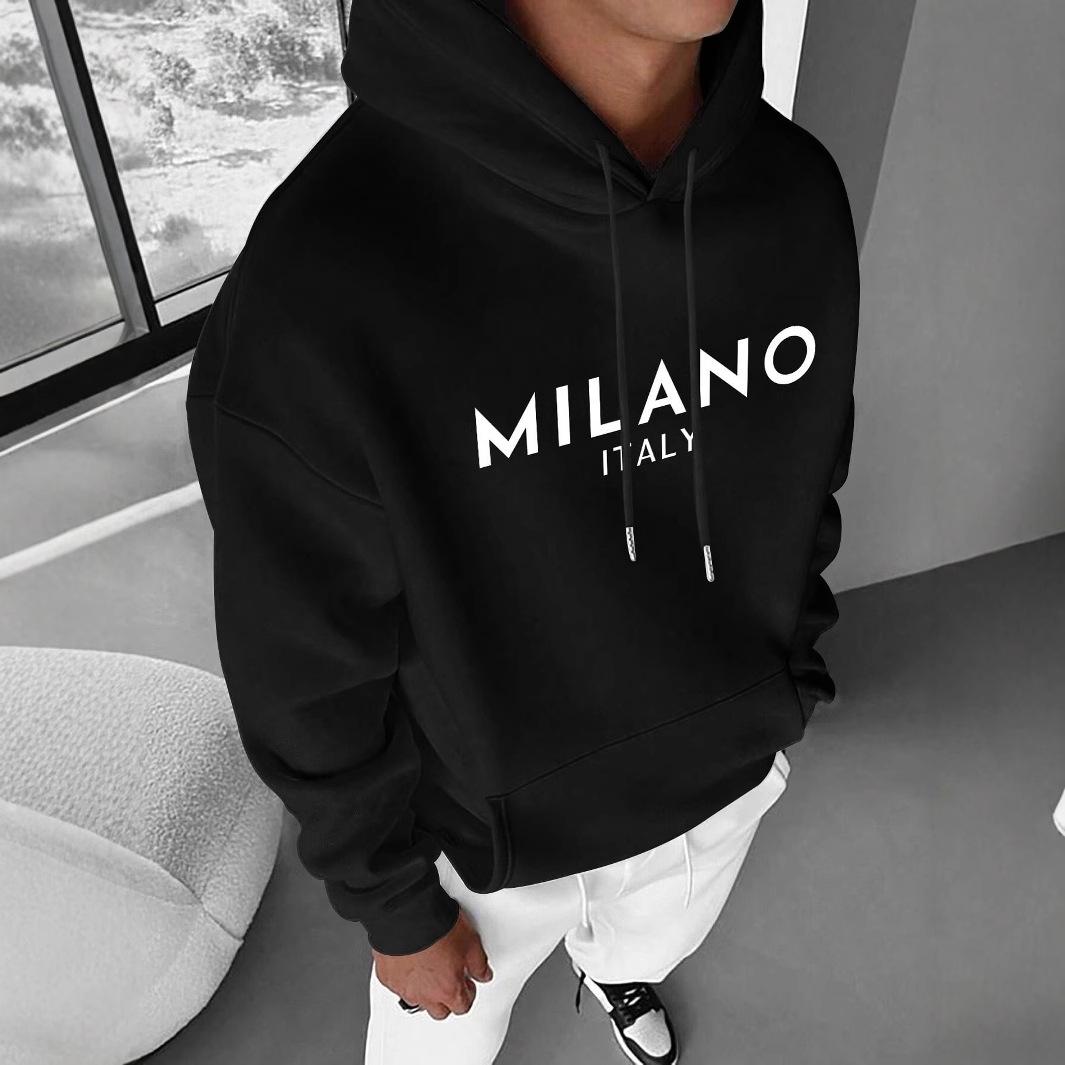 New Autumn and Winter Casual Hooded Sweatshirt Loose and Slim Warm and Comfortable Printed Long-sleeved Sweatshirt S чёрный
New Autumn and Winter Casual Hooded Sweatshirt Loose and Slim Warm and Comfortable Printed Long-sleeved Sweatshirt S чёрный