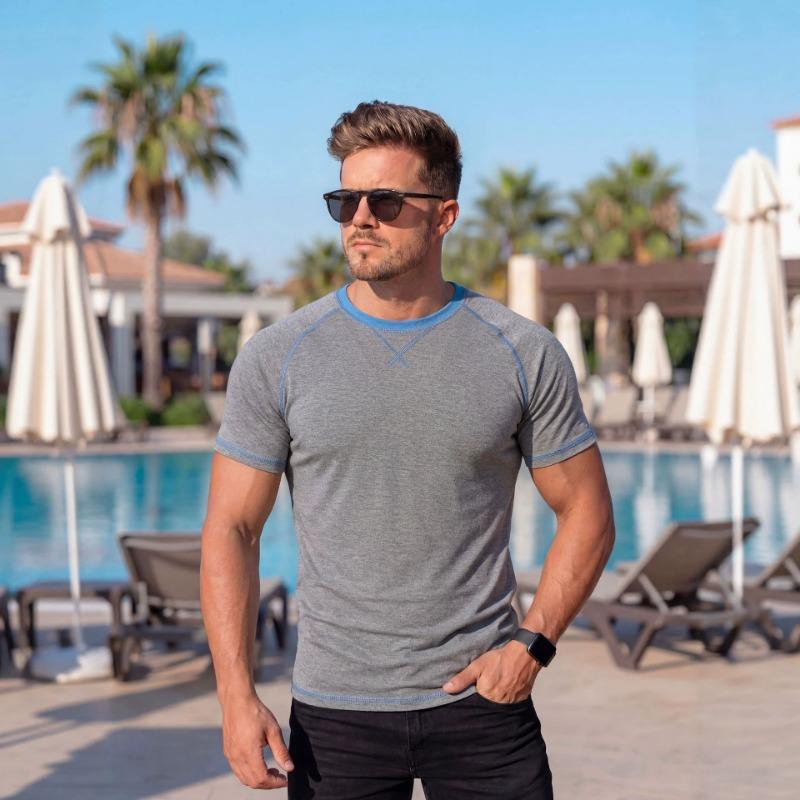 Mens Casual Contrast Trim Raglan Sleeve Crew Neck T-Shirt S серый
Mens Casual Contrast Trim Raglan Sleeve Crew Neck T-Shirt S серый