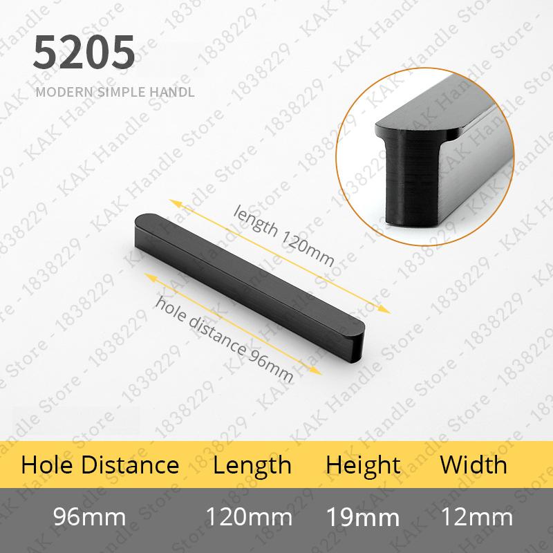 KAK American Style Black Cabinet Handles Aluminum Alloy Kitchen Cupboard Pulls Drawer Knobs Long Furniture Handle Hardware
KAK American Style Black Cabinet Handles Aluminum Alloy Kitchen Cupboard Pulls Drawer Knobs Long Furniture Handle Hardware