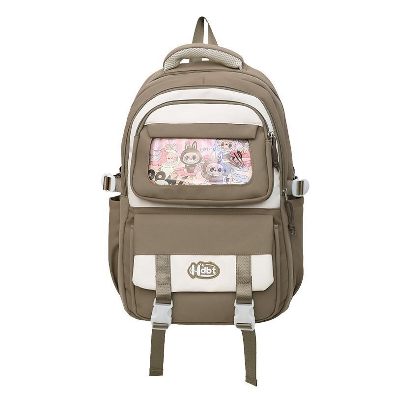 Cute College Style Schoolbag Female Japanese Series Ins Student Small Fresh Large-capacity Backpack Transparent Niche Pain хакі
Cute College Style Schoolbag Female Japanese Series Ins Student Small Fresh Large-capacity Backpack Transparent Niche Pain хакі