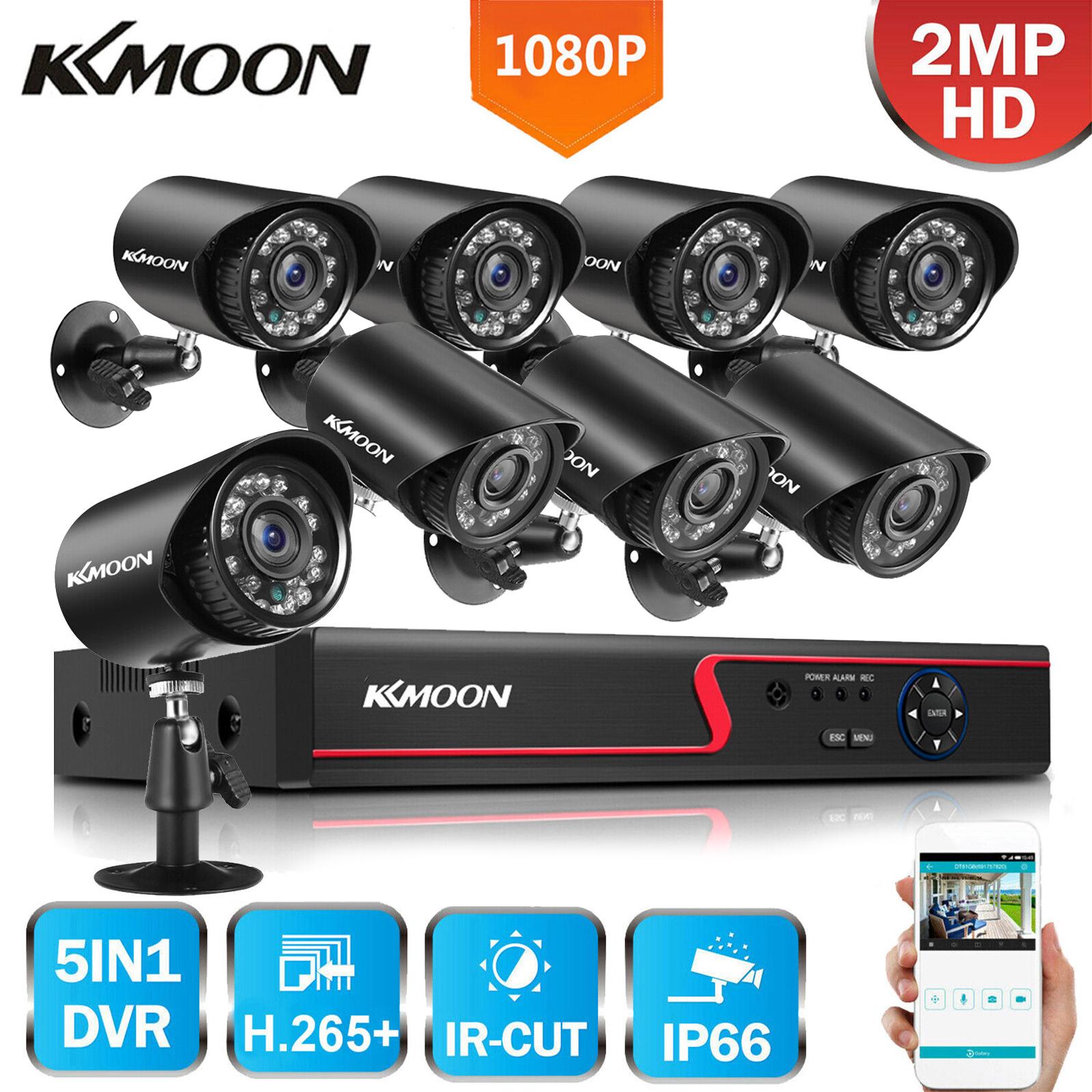 Видеорегистратор KKmoon DVR и 8 камер видеонаблюдения, система записи безопасности, 16 каналов, 1080P, полная высота 
Видеорегистратор KKmoon DVR и 8 камер видеонаблюдения, система записи безопасности, 16 каналов, 1080P, полная высота