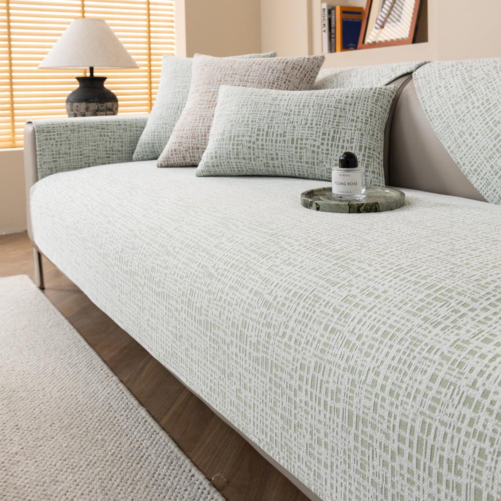 Подушка для дивана Xiaoxiangfeng универсальна для всех сезонов, нескользящая, роскошная, высококачественная ткань-полотенце для чехла, чехол из шенилла, полосатая подушка для сиденья. 70*70cm зелёный
Подушка для дивана Xiaoxiangfeng универсальна для всех сезонов, нескользящая, роскошная, высококачественная ткань-полотенце для чехла, чехол из шенилла, полосатая подушка для сиденья. 70*70cm зелёный