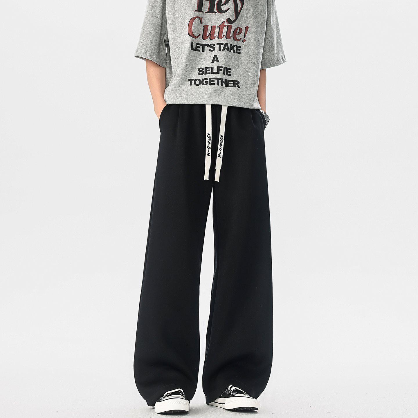 8XL-M Extra Large Autumn Drapey Casual Men s Loose Straight-Leg Floor-Length Trousers - K937P40 XL чорний
8XL-M Extra Large Autumn Drapey Casual Men s Loose Straight-Leg Floor-Length Trousers - K937P40 XL чорний