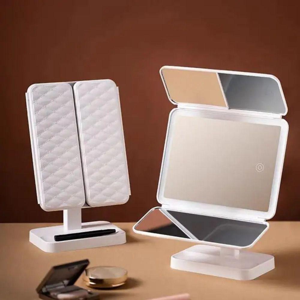 3X/2X/1X Magnifications Smart Mirror 180° Adjustable Rotation Makeup Table Mirror Makeup Tool рожевий
3X/2X/1X Magnifications Smart Mirror 180° Adjustable Rotation Makeup Table Mirror Makeup Tool рожевий