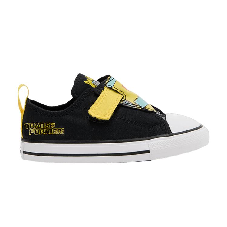 Converse Transformers x Chuck Taylor All Star EasyOn Low TD Bumblebee Baby Sneakers Black Yellow Red A11661C 24
Converse Transformers x Chuck Taylor All Star EasyOn Low TD Bumblebee Baby Sneakers Black Yellow Red A11661C 24