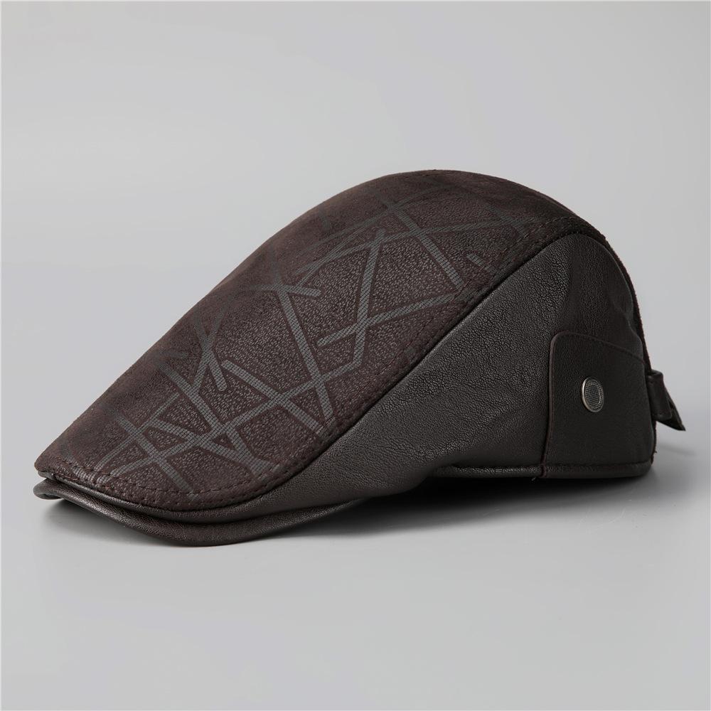 Кепка Мужская Старая Зимняя Теплая Кожаная Шляпа Шляпа Берет Осень Вперед Шляпа Adjustable темно-коричневого
Кепка Мужская Старая Зимняя Теплая Кожаная Шляпа Шляпа Берет Осень Вперед Шляпа Adjustable темно-коричневого