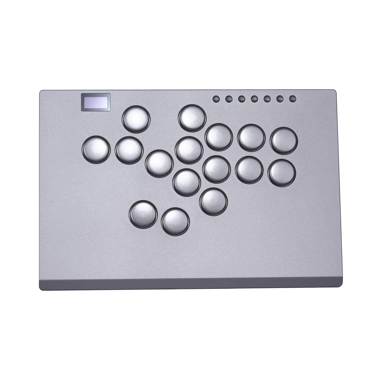 SIXSIR Leverless Arcade Stick Game Controller Великий тонкий шаблон із алюмінієвого сплаву 16 Key Crystal Low Profile Switch Custom RGB Leverless Controller for
SIXSIR Leverless Arcade Stick Game Controller Великий тонкий шаблон із алюмінієвого сплаву 16 Key Crystal Low Profile Switch Custom RGB Leverless Controller for