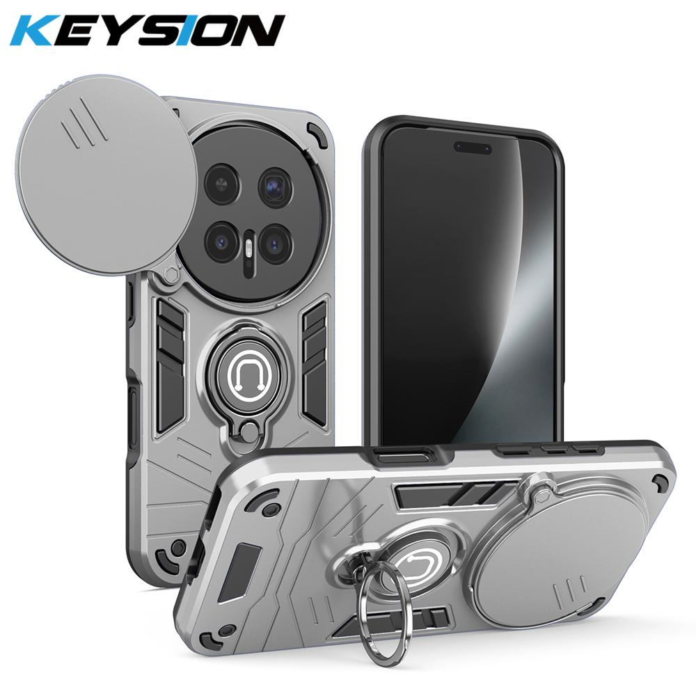 KEYSION Shockproof Case for HONOR Magic 8 Pro 5G Slide Camera Lens Protection Ring Stand Phone Back Cover for Huawei Magic 8 Pro for Magic 8 Pro сірий
KEYSION Shockproof Case for HONOR Magic 8 Pro 5G Slide Camera Lens Protection Ring Stand Phone Back Cover for Huawei Magic 8 Pro for Magic 8 Pro сірий