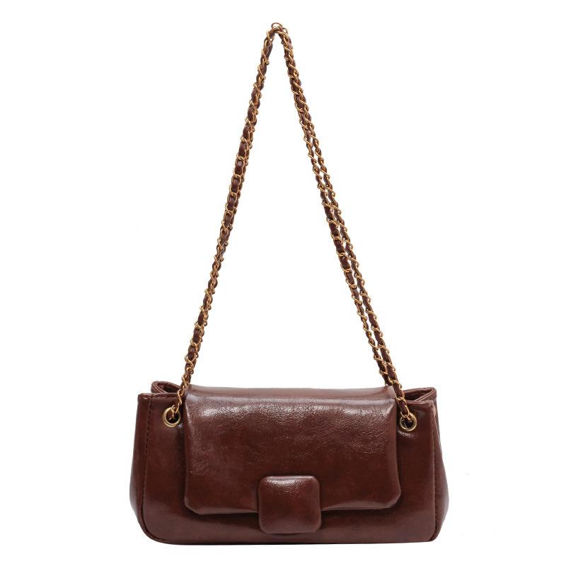 Bag women s winter fashion chain shoulder messenger bag simple retro small square bag magnetic buckle design коричневый
Bag women s winter fashion chain shoulder messenger bag simple retro small square bag magnetic buckle design коричневый