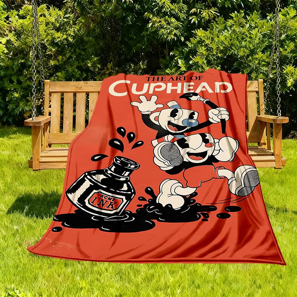 1PC Cuphead Art Outdoor Flannel Throw Blanket - HD Printed Lightweight Soft Warm All-Season Blanket for Sofa, Bed, Travel - Machine Washable075 130cmx150cm
1PC Cuphead Art Outdoor Flannel Throw Blanket - HD Printed Lightweight Soft Warm All-Season Blanket for Sofa, Bed, Travel - Machine Washable075 130cmx150cm